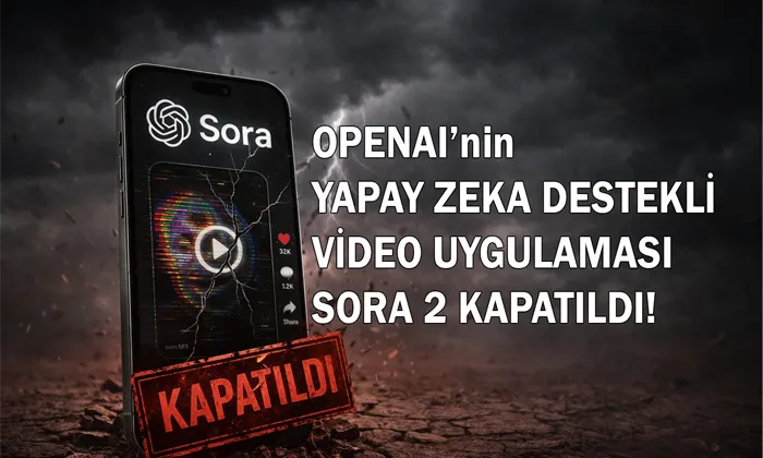 OpenAI'ın Sora 2 Uygulaması Kapatıldı. Daha Türkiye'ye Gelmemişti. Sora 2 Uygulamasi Kapatildi başlıklı öne çıkan görsel.