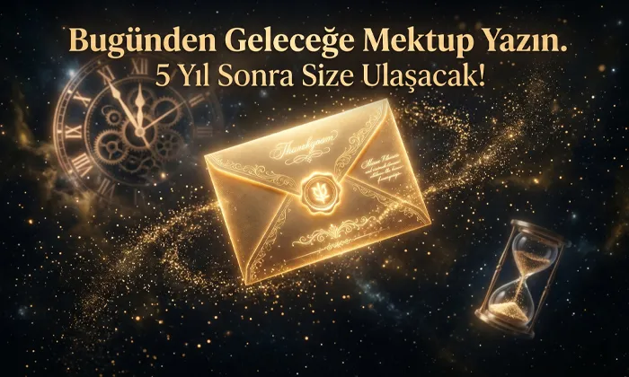 Bugünden Geleceğe Mektup Yazın. 5 Yıl Sonra Size Ulaşacak! Bugunden Gelecege Mektup Yazin