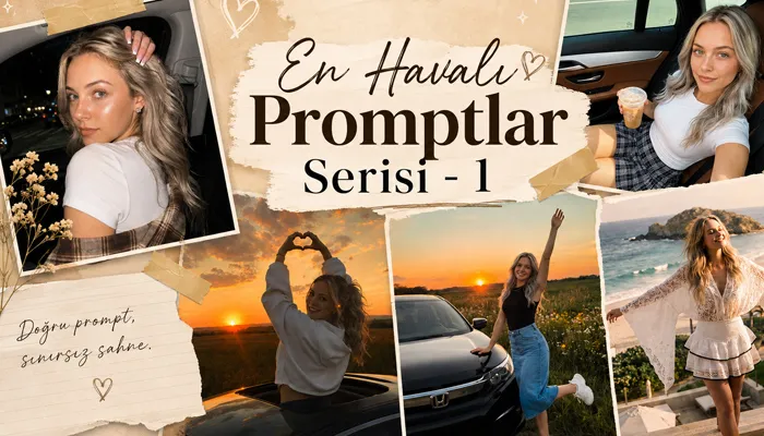 En Havalı Promptlar Serisi - 1 En Havalı Promptlar Serisi - 1 başlıklı öne çıkan kapak fotoğrafı.