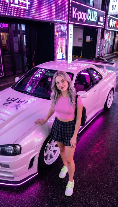 Efsane Tokyo Promptları ile Drift Gecelerine Akıyoruz Skyline R34 Promptu