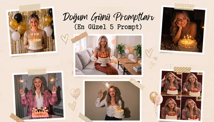 Doğum Günü Promptları başlıklı öne çıkan görsel.