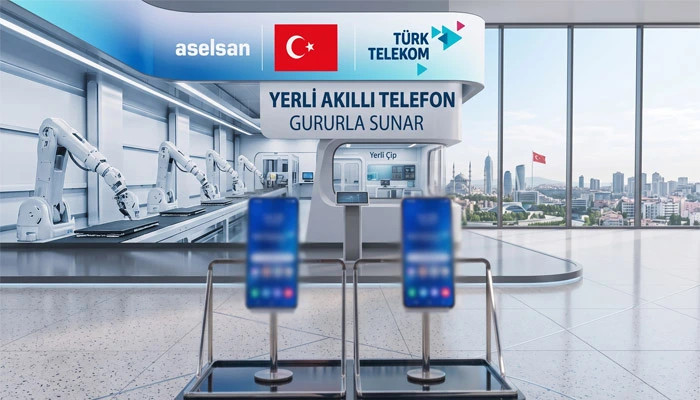 Yerli Akıllı Telefon Geliyor: Aselsan Cep Telefonu Malatya'da Üretilecek Yerli akıllı telefon temsili görseli.