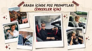Araba İçinde Poz Promptları (Erkekler İçin) Araba İçinde Poz Promptları (Erkekler İçin) başlıklı kapak görseli.