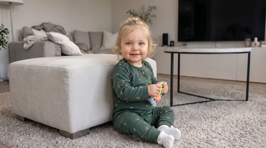 Vapurda Çekilmiş Fotoğraf Yapma Promptu Bebek promptları için referans bebek fotoğrafı.