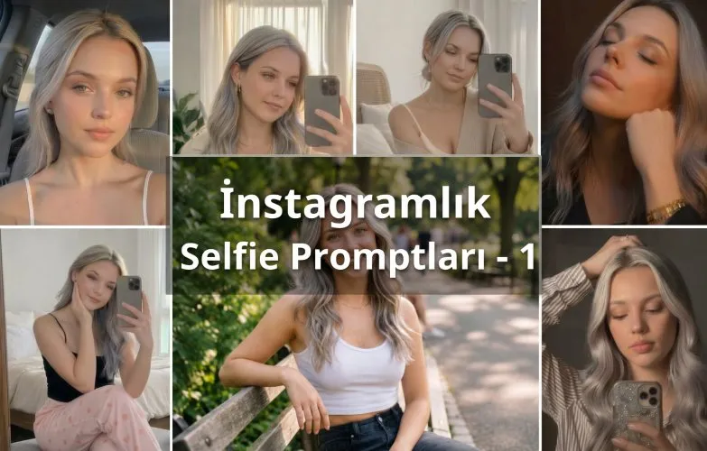 İnstagramlık Selfie Promptları İnstagramlık Selfie Promptları başlıklı öne çıkan görsel.