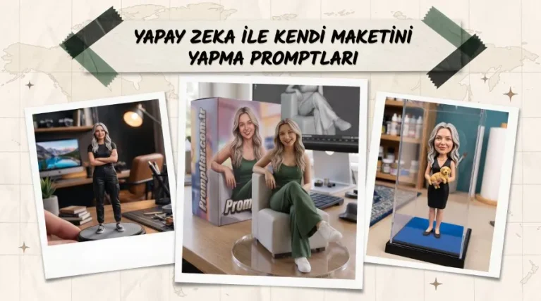 Yapay Zeka İle Kendi Maketini Yapma Promptları başlıklı kapak fotoğrafı